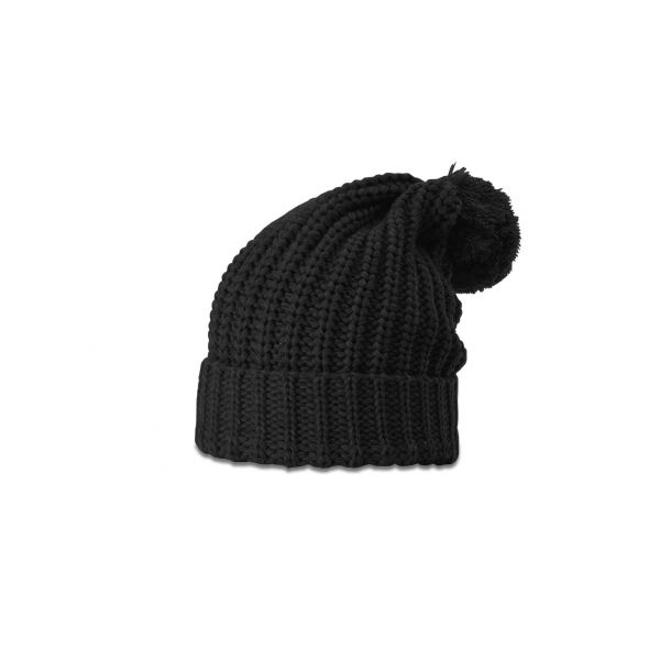 RICHARDSON | 143 CHUNK CABLE BEANIE W/ CUFF & POM