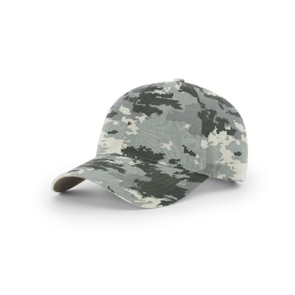 RICHARDSON | 843 CASUAL TWILL CAMO STRAPBACK - Click Image to Close