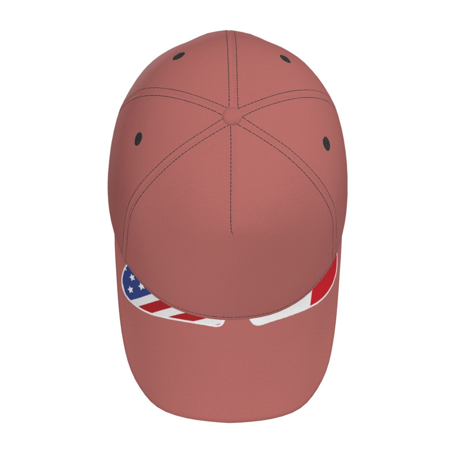 RICHARDSON | Peru Usa Flag Heart Baseball Cap Classic Dad Hat Unisex Headwear Adjustable Size